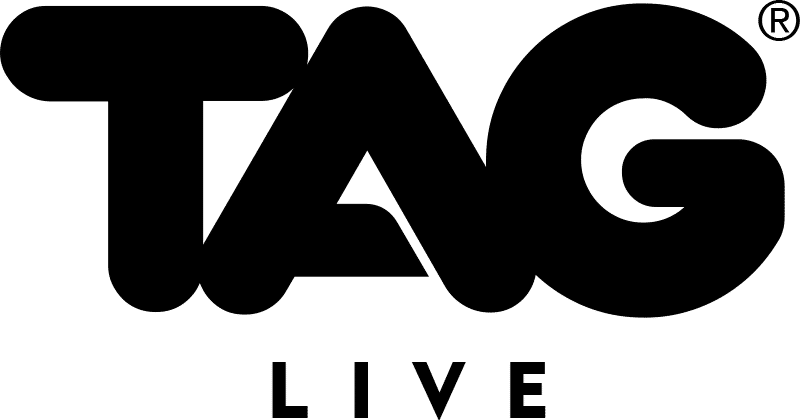 Tag Live Black Logo
